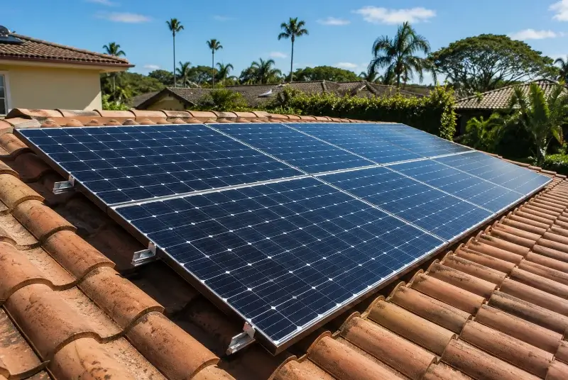 Installation de panneaux solaires à Chauvé